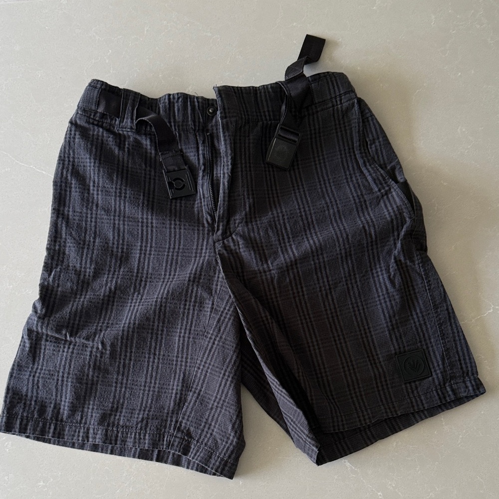 Rag & Bone Gray Plaid Shorts